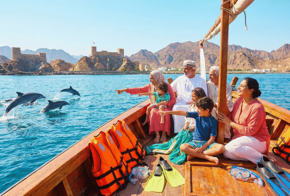 oman muscat dolphin watching & snorkeling