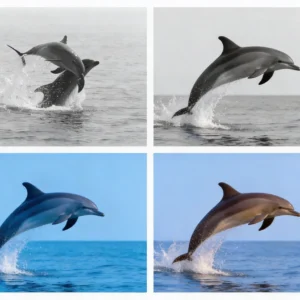 variations of dolphin images